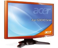 Фото - Монитор Acer G243HQ 24 "  оранжевый