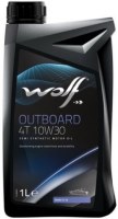 Фото - Моторное масло WOLF Outboard 4T 10W-30 1 л