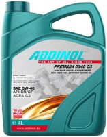 Фото - Моторное масло Addinol Premium 0540 C3 5W-40 4 л