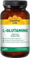 Фото - Аминокислоты Country Life L-Glutamine 30 tab 