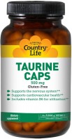 Фото - Аминокислоты Country Life Taurine Caps 100 cap 