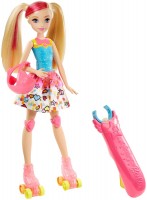 Фото - Кукла Barbie Video Game Hero Light-Up Skates Barbie DTW17 