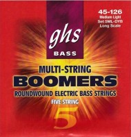 Фото - Струны GHS Bass Boomers 5-String 45-126