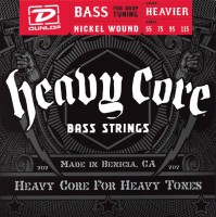 Фото - Струны Dunlop Heavy Core Bass 55-115 