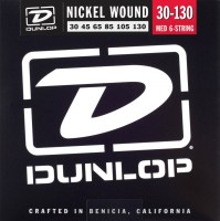 Фото - Струны Dunlop Nickel Wound 6-String Bass Medium 30-130 