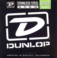 Фото - Струны Dunlop Stainless Steel Bass Heavy 50-110 