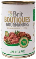 Фото - Корм для собак Brit Boutiques Gourmandes Lamb Bits/Pate 0.4 kg 