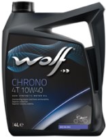 Фото - Моторное масло WOLF Chrono 4T 10W-40 4 л