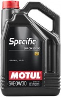 Фото - Моторное масло Motul Specific 504.00-507.00 0W-30 5 л