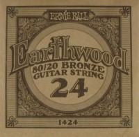 Фото - Струны Ernie Ball Single 80/20 Bronze 24 