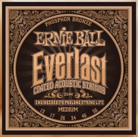 Фото - Струны Ernie Ball Everlast Coated Phosphor Bronze 13-56 