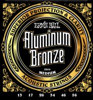 Фото - Струны Ernie Ball Aluminum Bronze 13-56 