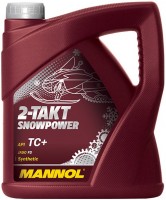 Фото - Моторное масло Mannol 2-Takt Snowpower 4 л