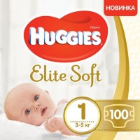 Фото - Подгузники Huggies Elite Soft 1 / 100 pcs 