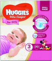 Фото - Подгузники Huggies Ultra Comfort Girl 3 / 20 pcs 