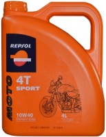Фото - Моторное масло Repsol Moto Sport 4T 10W-40 4 л