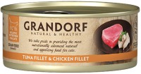 Фото - Корм для кошек Grandorf Adult Canned with Tuna Fillet/Chicken Breast 