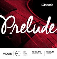 Фото - Струны DAddario Prelude Violin 3/4 Medium 