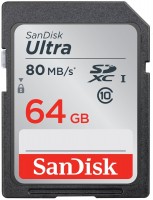 Фото - Карта памяти SanDisk Ultra SDXC UHS-I 533x Class 10 64 ГБ