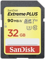 Фото - Карта памяти SanDisk Extreme Plus V30 SD UHS-I U3 32 ГБ