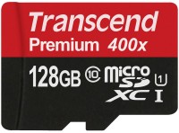 Фото - Карта памяти Transcend Premium 400x microSD UHS-I 128 ГБ