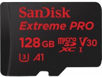 Фото - Карта памяти SanDisk Extreme Pro V30 A1 microSD UHS-I U3 128 ГБ