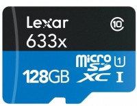 Фото - Карта памяти Lexar microSD UHS-I 633x 128 ГБ
