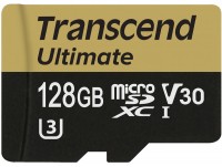 Фото - Карта памяти Transcend Ultimate V30 microSD Class 10 UHS-I U3 128 ГБ