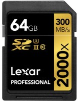 Фото - Карта памяти Lexar Professional 2000x SD UHS-II 64 ГБ