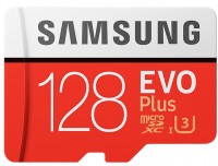 Фото - Карта памяти Samsung EVO Plus 100 Mb/s microSDXC UHS-I U3 128 ГБ