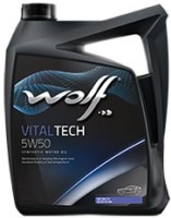 Фото - Моторное масло WOLF Vitaltech 5W-50 4 л