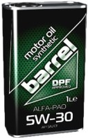 Фото - Моторное масло Barrel Alfa-Pao 5W-30 1 л