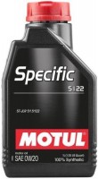 Фото - Моторное масло Motul Specific 5122 0W-20 1 л
