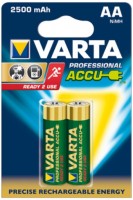 Фото - Аккумулятор / батарейка Varta Professional Accus  2xAA 2500 mAh