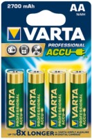 Фото - Аккумулятор / батарейка Varta Professional Accus  4xAA 2700 mAh