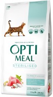 Фото - Корм для кошек Optimeal Adult Sterilised with Turkey  10 kg