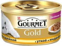 Фото - Корм для кошек Gourmet Gold Canned Duck/Turkey 24 pcs 