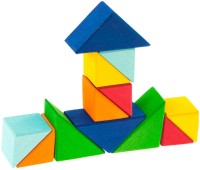 Фото - Конструктор Nic Building Blocks Square Triangles 523345 