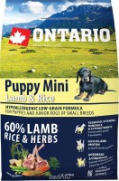Фото - Корм для собак Ontario Puppy Mini Lamb/Rice 