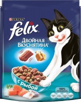 Фото - Корм для кошек Felix Adult Double Yummy with Fish  0.3 kg