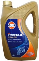Фото - Моторное масло Gulf Syntrac 4T 10W-40 4 л