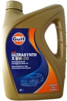 Фото - Моторное масло Gulf Ultrasynth X 0W-20 4 л
