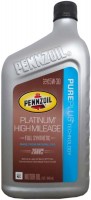 Фото - Моторное масло Pennzoil Platinum High Mileage 5W-30 1 л