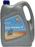 Фото - Моторное масло Gulf Syntrac 2T 4 л