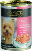 Фото - Корм для собак Edel Dog Adult Canned with 3 Kinds of Meat 0.4 kg