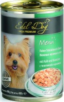 Фото - Корм для собак Edel Dog Adult Canned with Beef/Rabbit 0.4 kg 