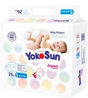 Фото - Подгузники Yokosun Diapers S / 26 pcs 