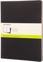 Фото - Блокнот Moleskine Set of 3 Plain Cahier Journals XXL Black 