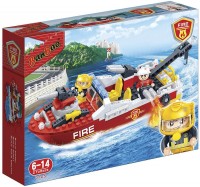 Фото - Конструктор BanBao Fire Boat 7105