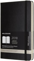 Фото - Ежедневник Moleskine PRO Weekly Planner Vertical Black 